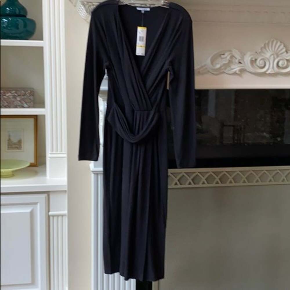 NWT Anne Klein Black Knit Dress
